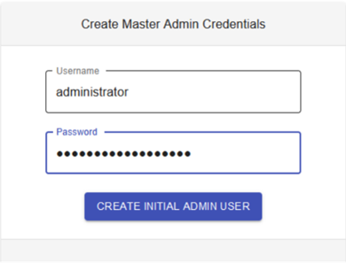 Admin Credentials