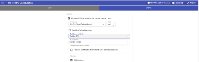Certificate HTTPS