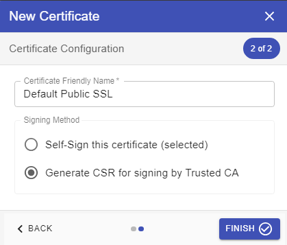 Generate CSR