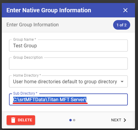 Group Path