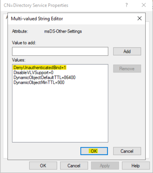 LDAP Multi-value