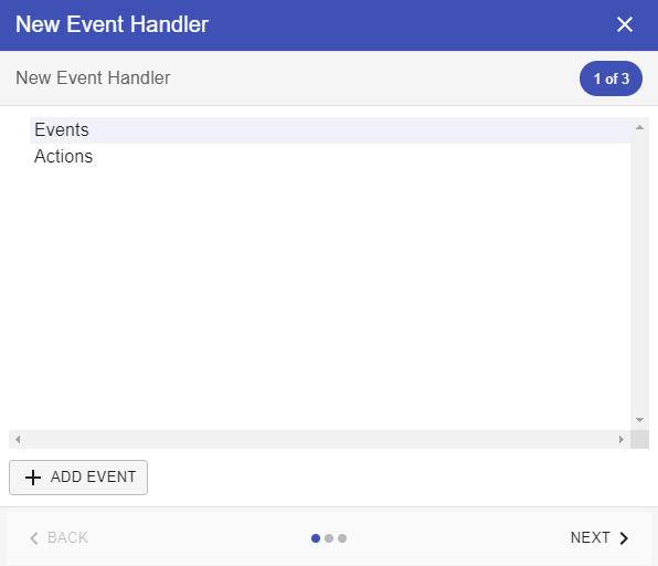 New Event