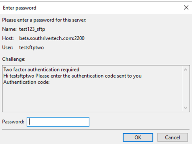 WinSCP MFA