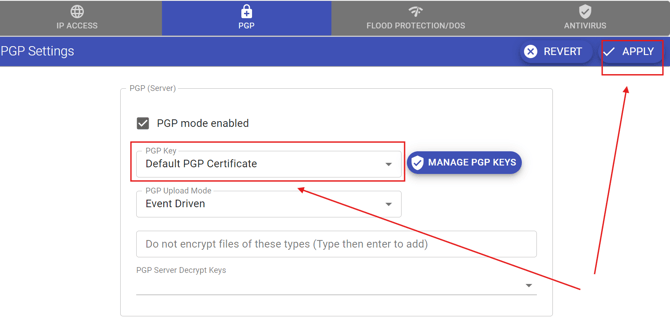 pgp select key