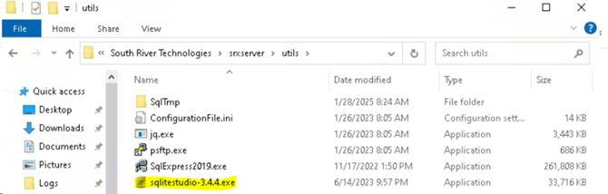 sqlite studio