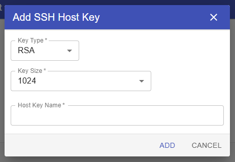 ssh hostkey